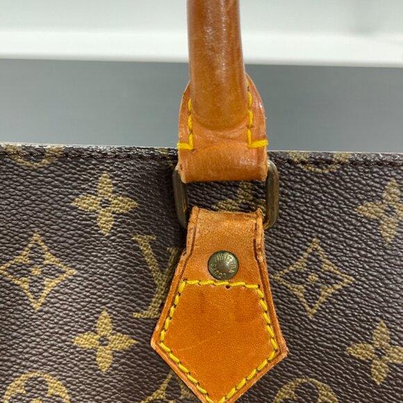 Louis Vuitton Monogram Sac Plat Handbag (EH1022) - Picture 5 of 13